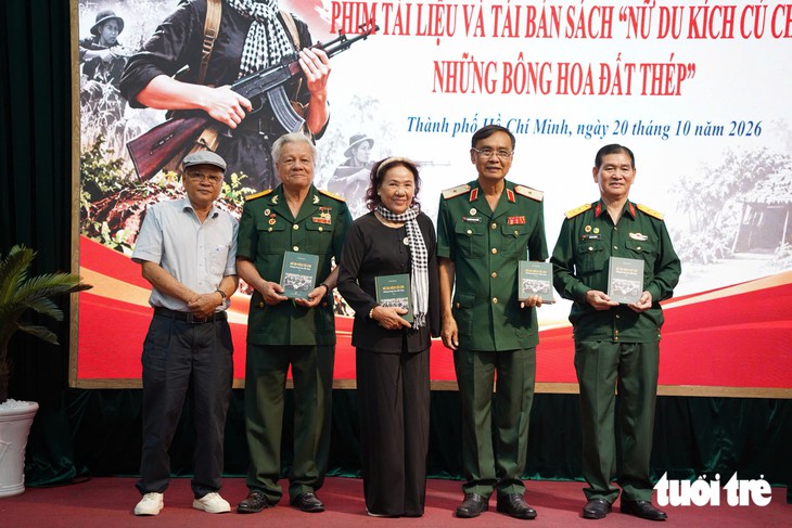 Hội cựu chiến binh TP.HCM ra mắt phim tài liệu về Nữ du kích Củ Chi - Ảnh 2.