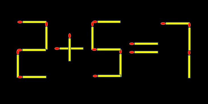 Thử tài IQ: Di chuyển một que diêm để 8-8=12 thành phép tính đúng - Ảnh 1.