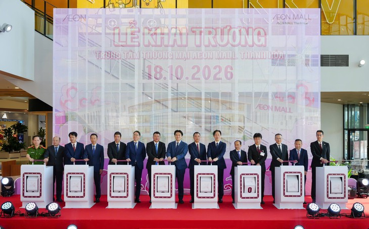 AEON Thanh Hóa chính thức khai trương - Ảnh 1.