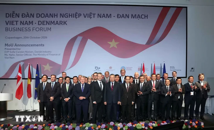 Tổng Bí thư, Chủ tịch nước Tô Lâm dự Diễn đàn Doanh nghiệp Việt Nam - Đan Mạch - Ảnh 1.