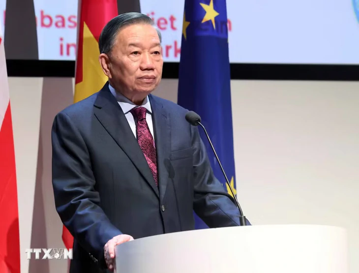 Tổng Bí thư, Chủ tịch nước Tô Lâm dự Diễn đàn Doanh nghiệp Việt Nam - Đan Mạch - Ảnh 3.