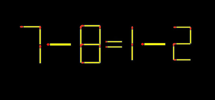 Thử tài IQ: Di chuyển một que diêm để 7+8=12 thành phép tính đúng - Ảnh 2.