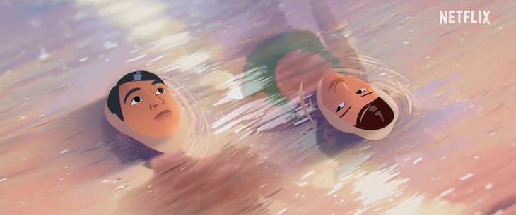 Netflix tung trailer 'In Waves': Phim hoạt hình của nữ đạo diễn gốc Việt gây bão từ Cannes - Ảnh 2.