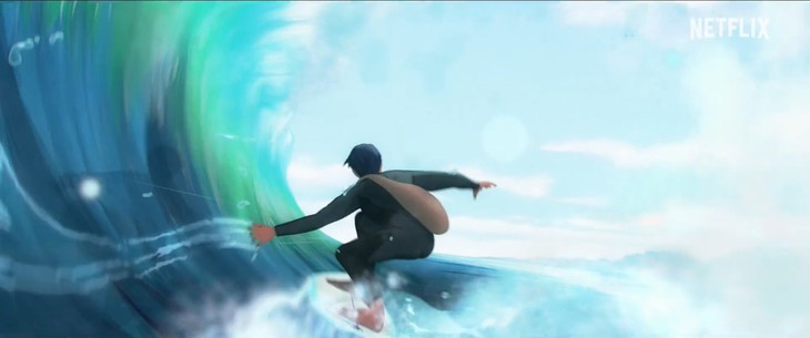 Netflix tung trailer 'In Waves': Phim hoạt hình của nữ đạo diễn gốc Việt gây bão từ Cannes - Ảnh 3.