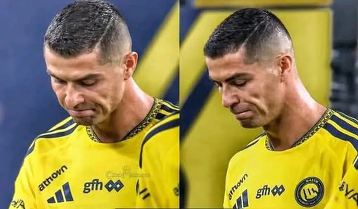 Ronaldo đá hỏng phạt đền, mặt tối sầm! - Ảnh 1.