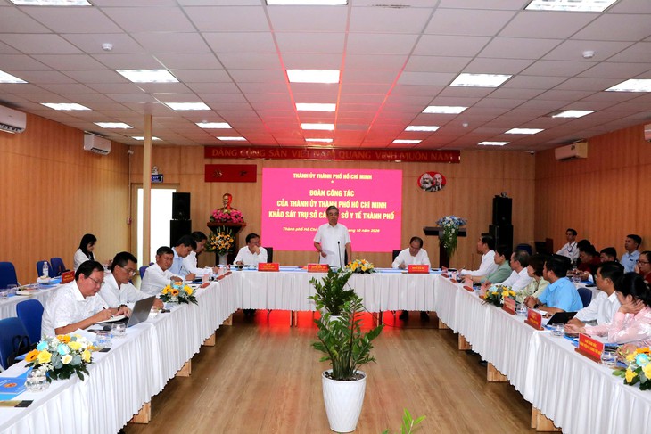 Phó bí thư Nguyễn Phước Lộc: Phát triển các bệnh viện tại cụm y tế Thủ Đức, tăng độ bao phủ y tế - Ảnh 1.