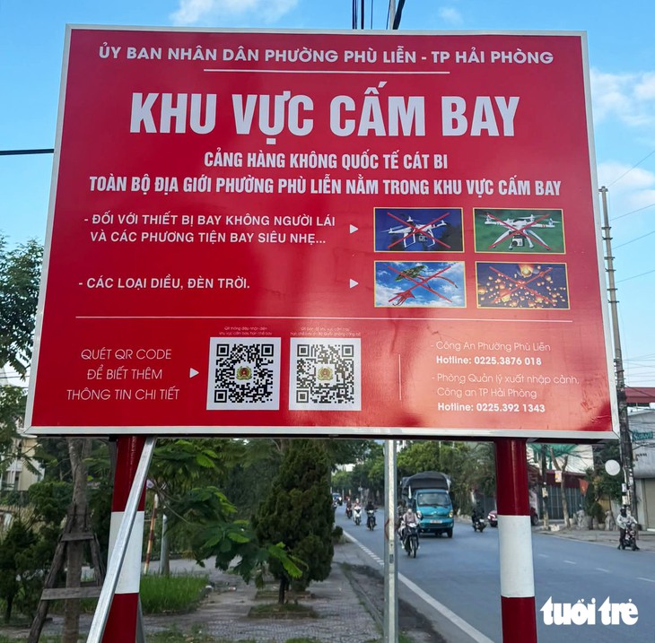 Những nơi nào ở Hải Phòng thuộc vùng cấm bay flycam? - Ảnh 1.