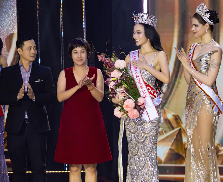 Nguyễn Ngọc Trà My đăng quang Miss Charm Vietnam mùa đầu tiên - Ảnh 1.