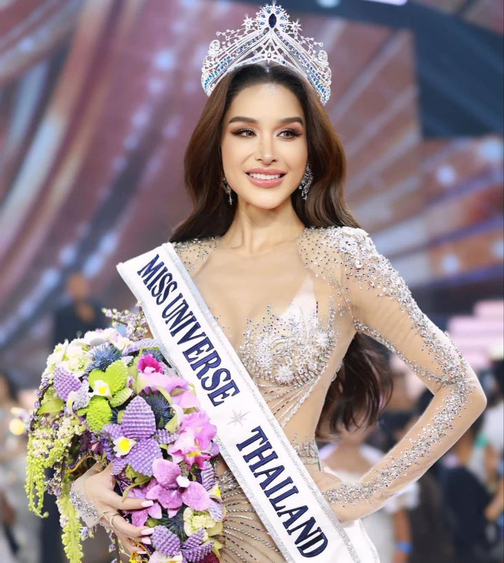 Miss Universe Thái Lan lên tiếng sau khi bị tước quyền thi - Ảnh 1.
