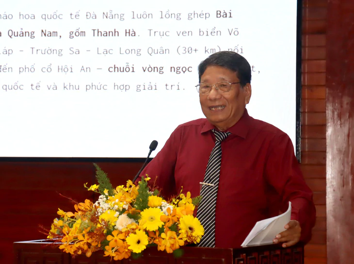 PGS.TS Đặng Văn Bài giải thích lý do vì sao lại có câu 'người Quảng Nam hay cãi' - Ảnh 2.