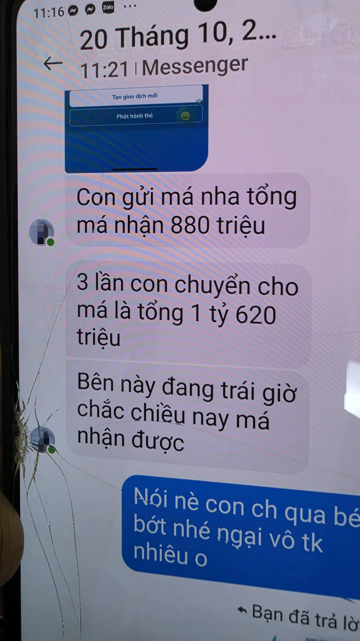 Kẻ gian hack tài khoản con gái du học lừa mẹ chuyển 1,5 tỉ đồng - Ảnh 2.