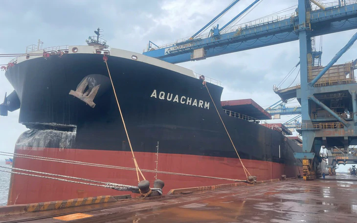 Vụ tàu Aquacharm va vào cầu cảng ở Dung Quất: Đình chỉ công tác hoa tiêu dẫn tàu - Ảnh 3.