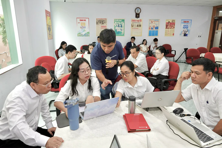 Cán bộ Agribank học tại Tuổi Trẻ: đưa AI vào công việc, nâng cao chất lượng truyền thông - Ảnh 1.
