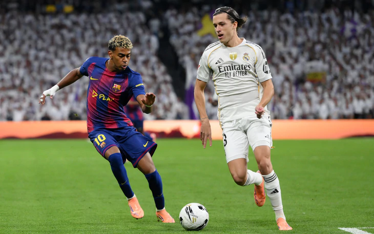 Mbappe ghi cú đúp, Real Madrid đánh bại Barcelona ngay tại Nou Camp - Ảnh 2.