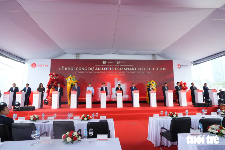 Phó chủ tịch UBND TP.HCM : Đưa Lotte Eco Smart City thành biểu tượng mới của Thủ Thiêm - Ảnh 1.