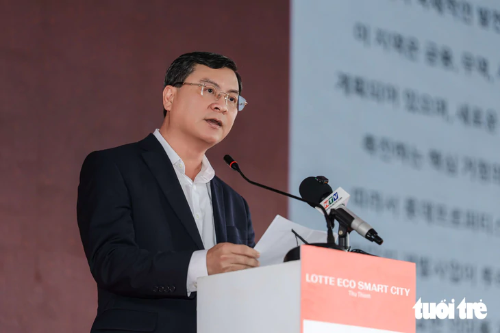 Phó chủ tịch UBND TP.HCM : Đưa Lotte Eco Smart City thành biểu tượng mới của Thủ Thiêm - Ảnh 2.