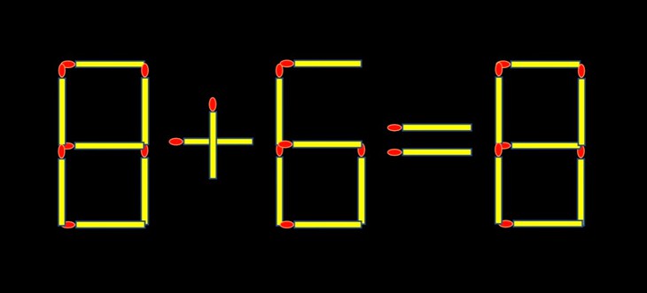 Thử tài IQ: Di chuyển một que diêm để 2+7=16 thành phép tính đúng - Ảnh 2.