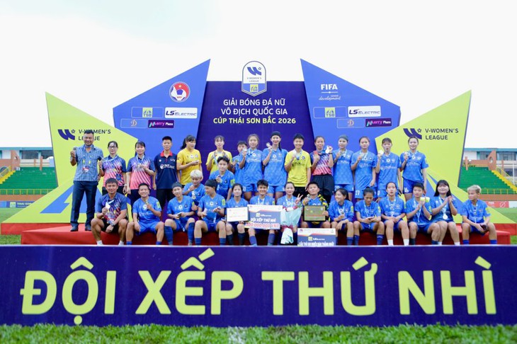 CLB Thái Nguyên T&T lần đầu giành ngôi á quân Giải bóng đá nữ VĐQG - Ảnh 1.