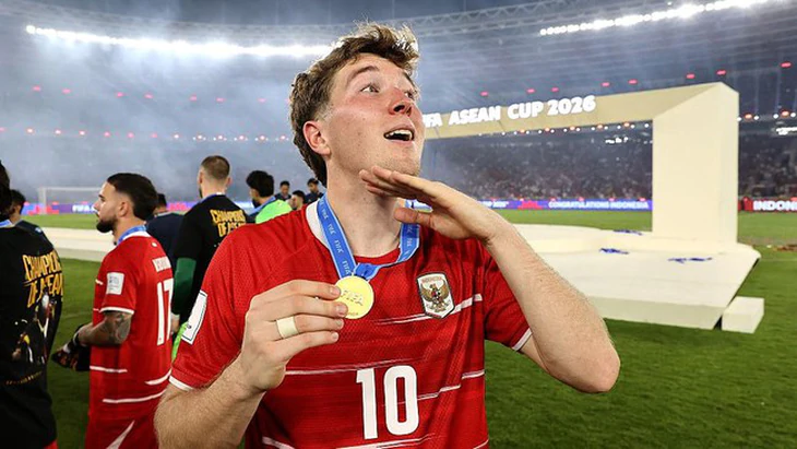 Ba cầu thủ Indonesia 'mất tích' sau chức vô địch FIFA ASEAN Cup 2026 - Ảnh 1.