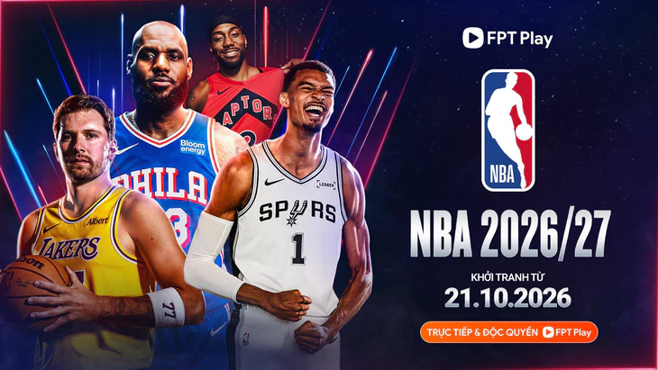 Mùa giải của những chuyến 'đổi màu áo' chấn động NBA 2026/27 trên FPT Play - Ảnh 1.