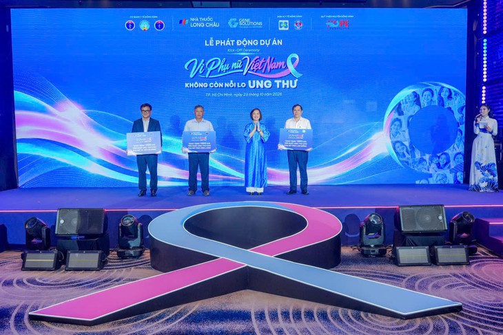 Dự án chăm sóc sức khỏe phụ nữ Việt Nam 2026 - Không còn nỗi lo ung thư - Ảnh 4.