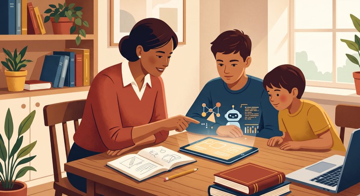 Trẻ dùng AI từ tuổi nào là phù hợp? - Ảnh 1.