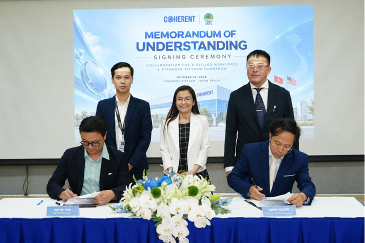 Coherent hợp tác với Đồng Nai phát triển nhân lực công nghệ cao - Ảnh 1.