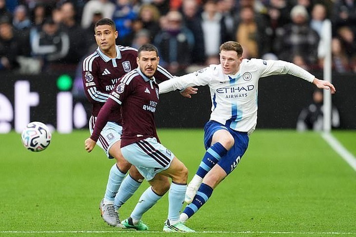 Aston Villa chấm dứt chuỗi trận toàn thắng của Man City ở Ngoại hạng Anh - Ảnh 2.