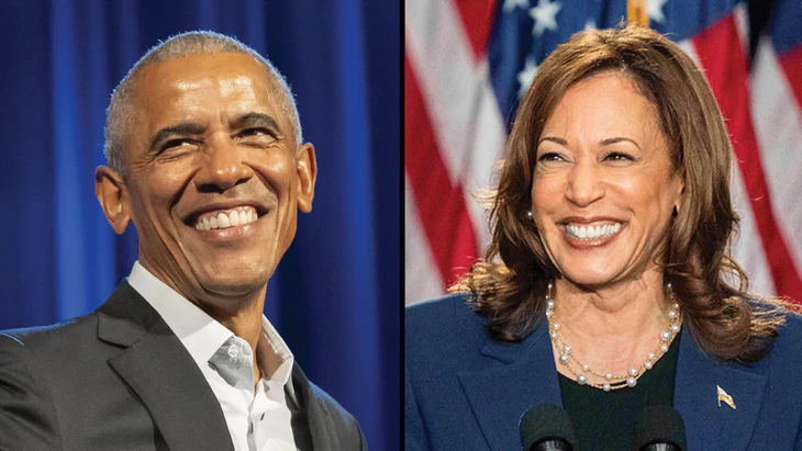 Ông Obama, bà Harris đồng loạt xuất trận, cuộc đua bầu cử giữa kỳ nóng lên - Ảnh 1.