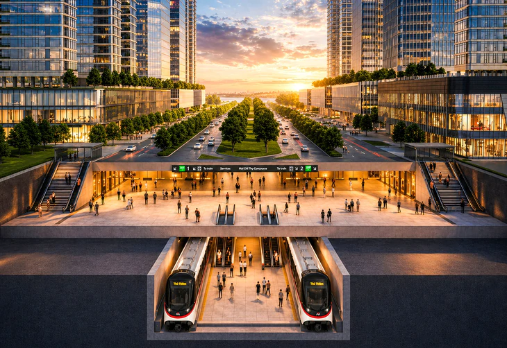1.832 tỉ đồng bồi thường giải phóng mặt bằng metro số 2 Bến Thành - Thủ Thiêm - Ảnh 1.