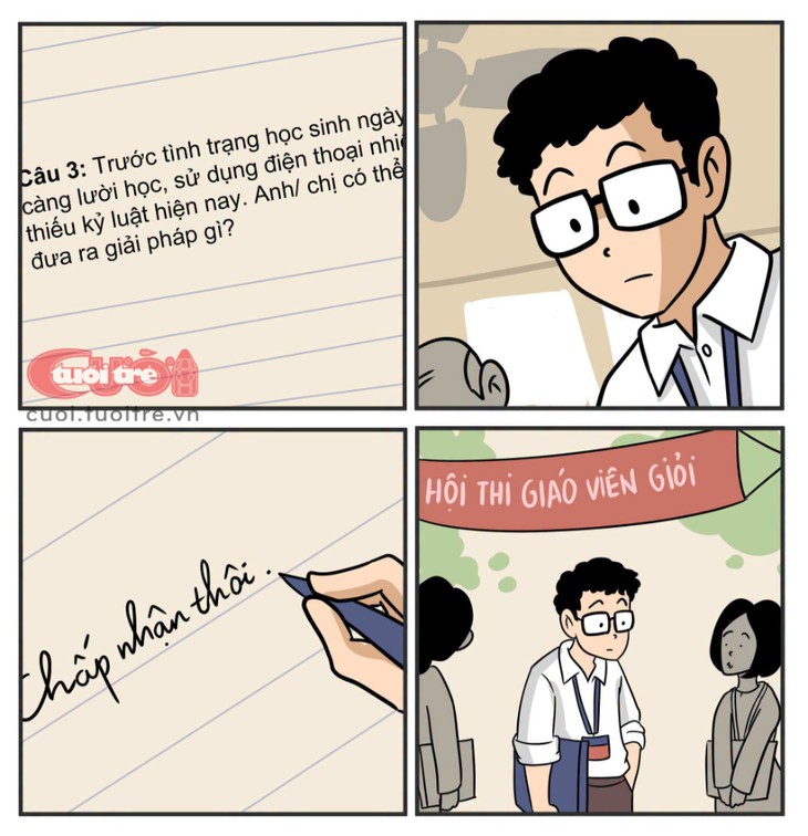 Giáo viên giỏi cũng bó tay! - Ảnh 1.