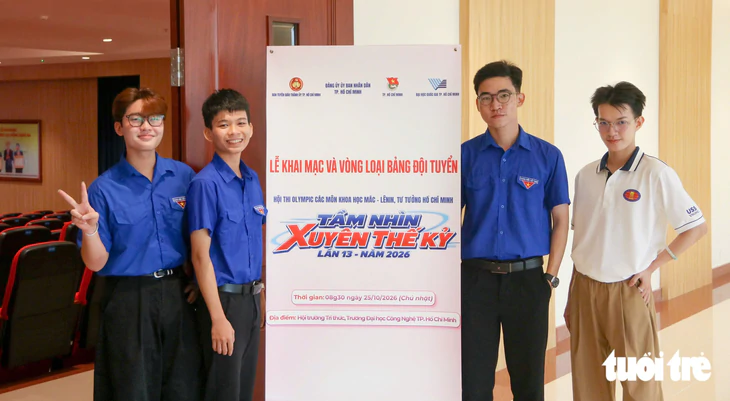 Sinh viên trẻ học lý luận chính trị qua Hội thi Tầm nhìn xuyên thế kỷ 2026 - Ảnh 3.