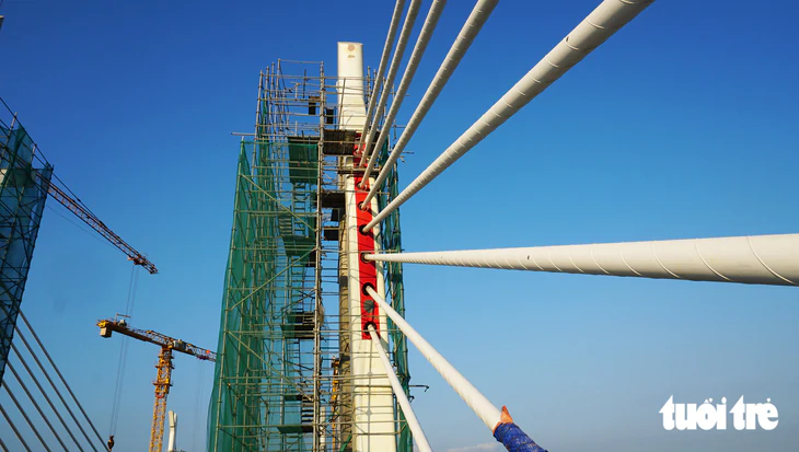 Cận cảnh cây cầu rộng nhất Hải Phòng trước ngày hợp long - Ảnh 13.