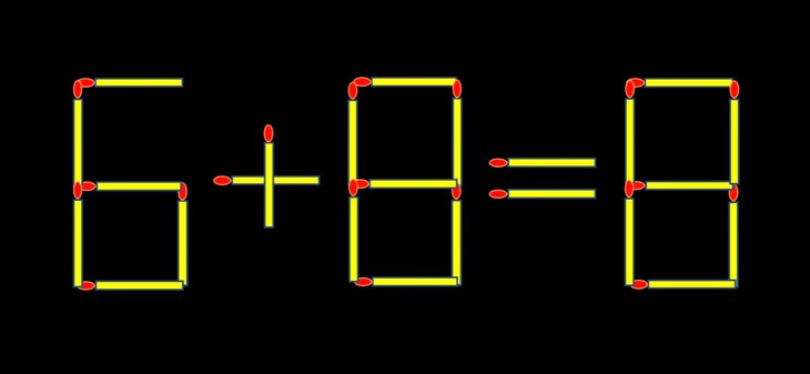 Thử tài IQ: Di chuyển một que diêm để 22+8=7 thành phép tính đúng - Ảnh 3.