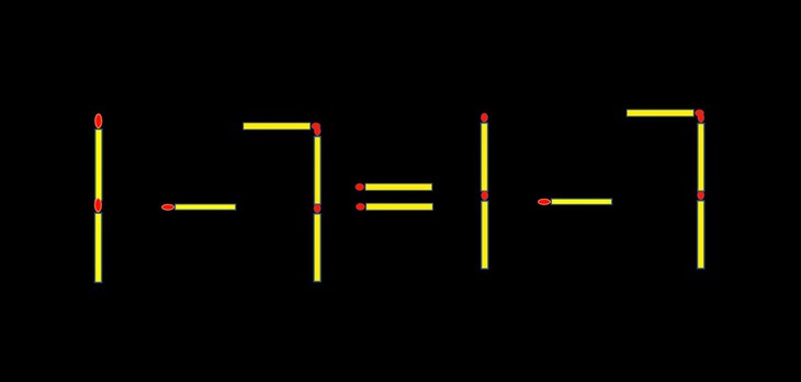 Thử tài IQ: Di chuyển một que diêm để 7-7=17 thành phép tính đúng - Ảnh 1.