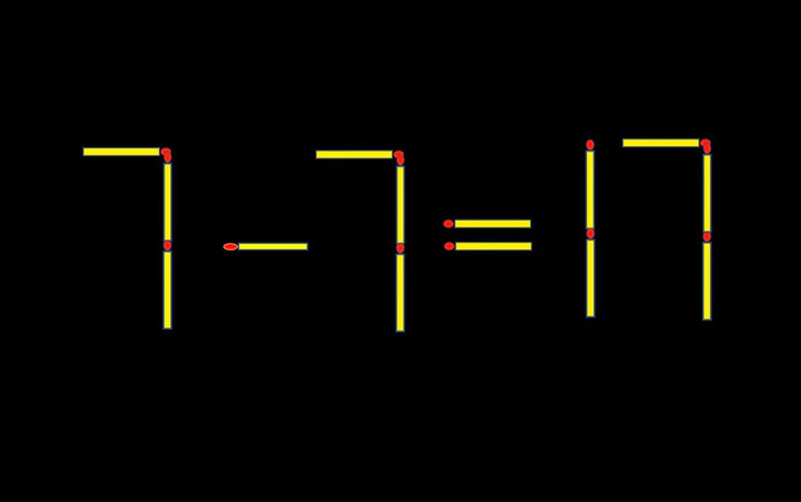 Thử tài IQ: Di chuyển một que diêm để 22+8=7 thành phép tính đúng - Ảnh 7.