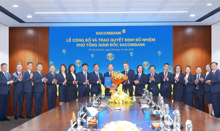 SACOMBANK bổ nhiệm ông Nguyễn Xuân Ái Quốc giữ chức Phó Tổng giám đốc - Ảnh 2.