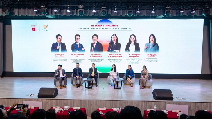 Sinh viên Văn Lang làm đồ án từ bài toán thật của Fusion Hotel Group - Ảnh 2.