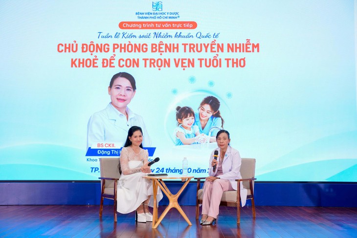 Nhận diện nguy cơ, chủ động phòng bệnh truyền nhiễm cho trẻ - Ảnh 1.