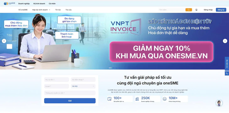 Chủ động gia hạn, mua thêm hóa đơn điện tử VNPT với ưu đãi 10% - Ảnh 1.