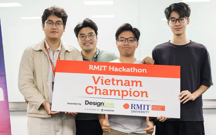 Sinh viên Ngoại thương giành giải nhất cuộc thi đổi mới sáng tạo tại Singapore - Ảnh 2.