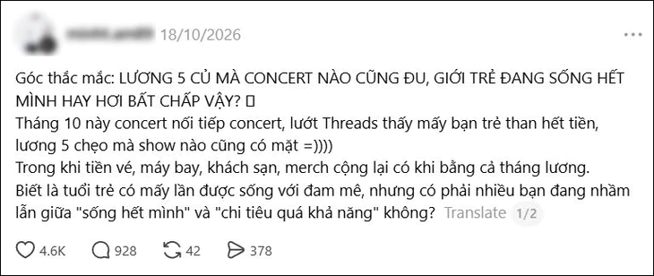Lương 5 'củ' mà concert nào cũng đu: Có nên không? - Ảnh 1.