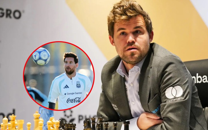 Messi vắng mặt ở Quả bóng vàng, đi xem trẻ mang tên mình - Ảnh 2.