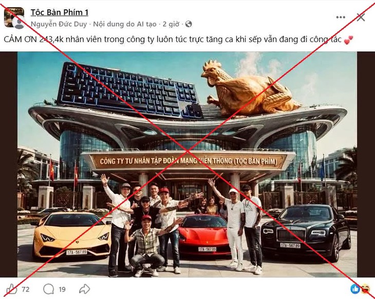 Bị phạt vì duyệt đăng tin sai sự thật về ‘giang hồ mạng’ Trường Con để câu view - Ảnh 1.