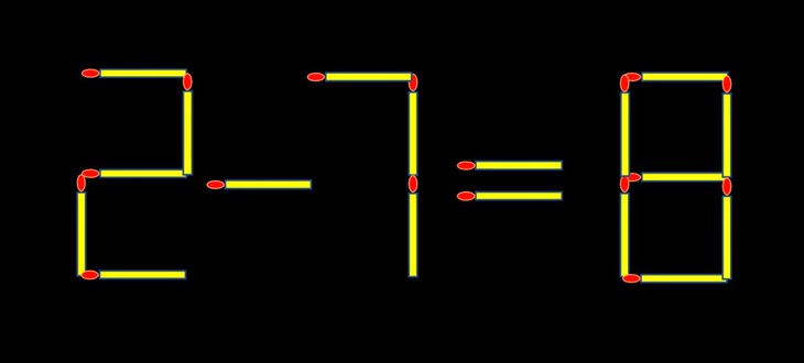 Thử tài IQ: Di chuyển một que diêm để 21+9=7 thành phép tính đúng - Ảnh 2.