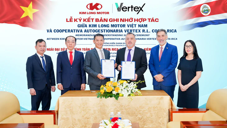 Kim Long Motor mở cơ hội đưa ô tô Việt đến Costa Rica và Trung Mỹ - Ảnh 1.