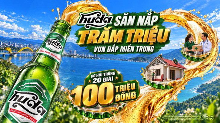 Huda kết nối niềm vui trúng thưởng với hoạt động vì cộng đồng ở miền Trung - Ảnh 1.