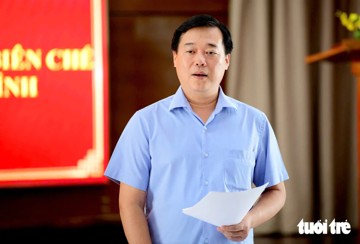 Phó bí thư thường trực Lê Quốc Phong: Giải phóng sức lao động cho cán bộ để làm việc lớn, việc khó - Ảnh 1.