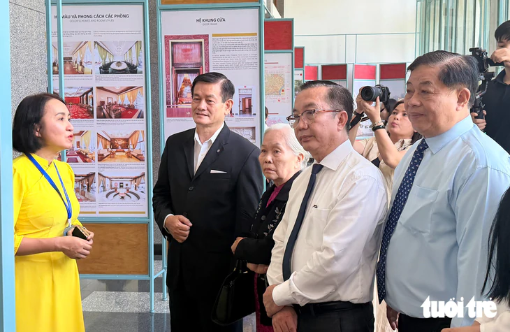 Dinh Độc Lập kể chuyện lịch sử qua ngôn ngữ kiến trúc - Ảnh 1.