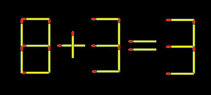 Thử tài IQ: Di chuyển một que diêm để 26+8=5 thành phép tính đúng - Ảnh 2.